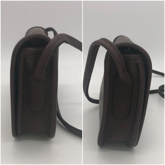 LIKE NEW Vintage Coach Dinky Bag 9375 Mahogany Costa Rica 2000 - Picture 4 of 10